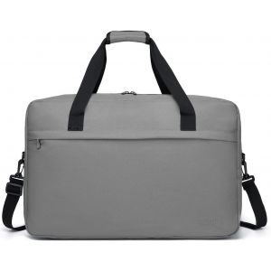 Sac de Voyage 55x35x25cm Pliable Sac Cabine à Main Léger pour Ryanair avec Bandoulière 48 litres,Gris - Neuf