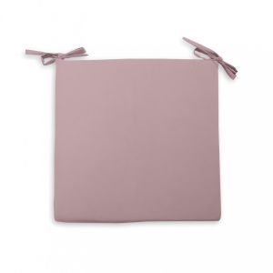Dessus De Chaise Outdoor Imperm&eacute;abilis&eacute; 40x40x5 Cm Alix Rose, Par Soleil D'ocre - Neuf