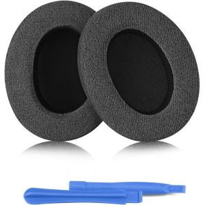 LORANKA-Coussinets de Rechange pour Audio-Technica ATH M50XBT M50X M40X,HyperX Cloud/Flight/Alpha/Stinger SteelSeries Arctis 7X/9X/Pro Sony MDR V6/V7 Coussinets de Rechange pour Casque Audio - Neuf