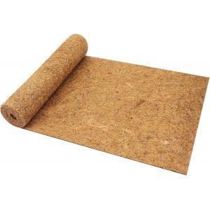 NouvelHorizonstore-Coco Liner Rouleau de rev&ecirc;tement en Fibre de Coco pour Panier &agrave; Suspendre, Remplissage de Pot de Fleurs, Tapis de Culture en Noix de Coco &eacute;pais pour jardini&egrave;res,Reptiles (300 x 40 - Neuf