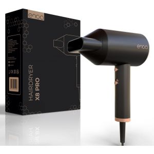 Loc-Sèche-Cheveux Professionnel 2000w ¿ Ionique Anti-Frizz,4 Vitesses & 2 Températures,Léger & Puissant - Neuf