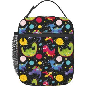 Sac &Agrave; D&eacute;jeuner Isotherme R&eacute;utilisable Avec Motif Dinosaure - Bo&icirc;te &Agrave; D&eacute;jeuner Portable &Eacute;tanche Pour Pique-Nique, Bureau, Travail - Neuf