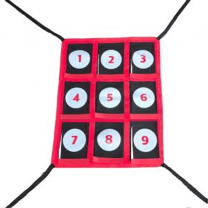 Cible De Frappe De Baseball, Cible De Lancer Reglable Ninegrid, But De Frappe Portable, 27,17 X 20,87 Pouces - Neuf