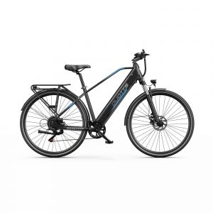 V&eacute;lo &Eacute;lectrique Duotts C29 Lite, Batterie 36v 13ah, Pneus 700c, Transmission &Agrave; 7 Vitesses, Autonomie De 40 &Agrave; 65 Km, Vitesse Maximale De 25 Km/H Noir - Neuf