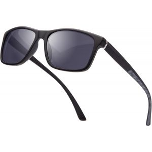 Lunettes De Soleil Polarisées Pour Homme - Protection Uv400 - Pour Conduite, Pêche, Course À Pied, Plein Air - Neuf