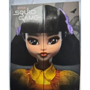 Poup&eacute;e Neuve Young-Hee de Monster High Skullector Squid Game Cr&eacute;ations Exclusives. - Neuf