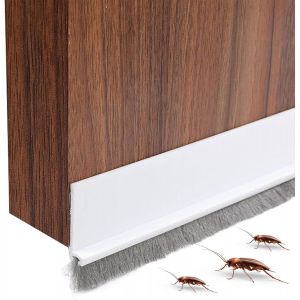 100 Cm Joint Bas De Porte Insonorisée Thick Draught Excluder For Door Frame Auto-Adhésive Calfeutrer Bas De Porte Convient Pour Les Portes De Garage,Les Portes De La Chambre Etc - Neuf