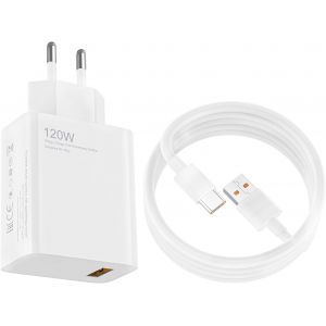 Thef-Pour Xiaomi Chargeur 120w Hypercharge Fast Wall Charger Block Pour Xiaomi 14 13 12 12t 12s Pro Lite Redmi Note K60 K50 12 11 Pro Plus Black Shark 3 4 5 Poco X5 F4 X4 Gt Mi Turbo 2m 6a Usb Type C - Neuf