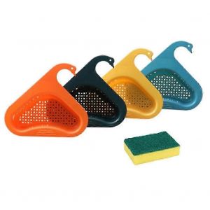 Lot De 4 Paniers De Vidange Pour Évier De Cuisine, Égouttoirs En Forme De Cygne, Passoire Pour Évier De Cuisine, Filtre Triangulaire Pour Évier De Cuisine - Neuf