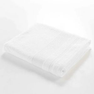 Serviette Ou Drap De Bain 90 X 150 Cm Tendresse Blanc - Neuf