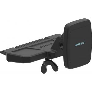 Kal-Support Magnétiquetéléphone Voiture, Suporte Téléphone Voiture, Support Cd Pour Téléphone À Fente Universellement Compatible Iphone11/11pro/Xs Max/Xr/Xs/X, Galaxy S10/S10+/S9 Et Plus - Neuf