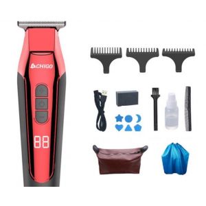 Tondeuse &Agrave; Cheveux &Eacute;lectrique Sans Fil Avec Lames En Titane Et Moteur Silencieux - Neuf