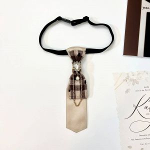 Petit Noeud Papillon Vintage Pour Hommes Et Femmes,Style Coll&egrave;ge,Costume,Chemise,Pull,Accessoires,Ruban Fait &Agrave; La Main,Col En Strass,Cravates &Agrave; Fleurs--7 - Neuf