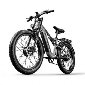 Vélo Électrique Bimoteur 26'' Shengmilo S600 48v 2000w Batterie Samsung 17,5ah 45km/H 90km 160n.M - Neuf