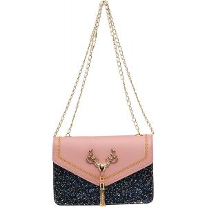 CAUC-Petit Sac &agrave; Bandouli&egrave;re Filles Sac Bandouli&egrave;re Tendance Sacoche Besace Port&eacute; Main Epaule Crossbody bag T&eacute;l&eacute;phone Shoulder Bag pour Enfants, Femme - Neuf