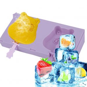 Hjlian Moule A Glace En Silicone Avec Batonnet (Deux Metres) - Neuf