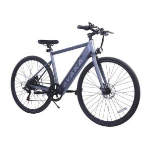 Vélo Électrique Avaka R1, Moteur 250 W, Pneus 700c, Batterie 36 V 7,8 Ah, 32 Km/H, Autonomie 45 Km, Gris - Neuf