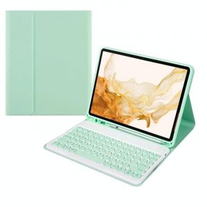Clavier Pour Tablette Avec &Eacute;tui Cuir Et Touches Rondes Couleurs Bonbon Vert 2 YONIS - Neuf