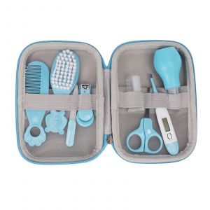 Kit De Soins Pour Bébé 8 Pièces, Ensemble De Soins Pour Nouveau-Né Avec Brosse À Cheveux N Fb9 - Neuf