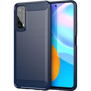 wwp-Coque de Protection en Caoutchouc TPU Souple pour Huawei P Smart 2021 6,67"" (Bleu) - Neuf