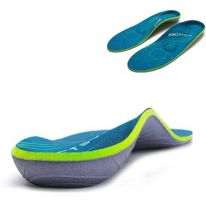 Kalanka-Semelles Pour Soutien De La Voûte Plantaire Avec Absorption Des Chocs Et Aide À Soulager Les Douleurs Du Pied Pour,Fasciite Plantaire,Pieds Plats,Vert-Taille 41-42 - Neuf