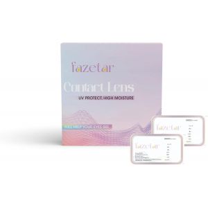 Lentilles De Contact Sans Correction | Lentilles Colorées 'medusa Blue' | 1 Paire(2 Pièces) De Lentilles Annuelles Colorées + Support D'objectif + Pince Applicateur I Dia 14,20 I I 0,00 Dioptries - Neuf