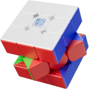 MOYU RS3M V5 Magnétique 3X3 Speed ¿¿Cube Magique sans Autocollant Soyeux et Couramment Compétitif pour Les Amateurs de Cubes (Magnetic Version) - Neuf