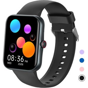 JGD-Fitness Tracker Montre pour Enfants, Montre Intelligente Sport pour Enfants avec Assistant Vocal d'appels Bluetooth, 100 Modes de Sport, Moniteur de Sommeil, Podom&egrave;tre pour iOS Android - Neuf