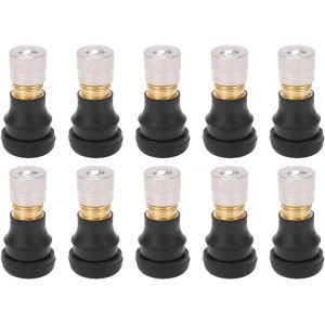 10 X Tubeless Valves, Electric Scooter Tubeless Tire Vacuum Valve, Electric Scooter Tubeless Tyre, 2 Cm Long, Compatible With M365 Pro - Neuf