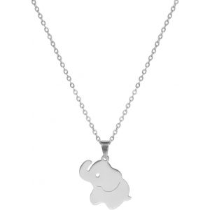 Kal-Collier Origami En Acier Inoxydable Avec Pendentif Animal Mignon Pour Femme Fille - Neuf