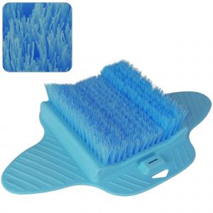 Brosse &agrave; pieds pour la douche Brosse bleue pour laver les pieds Brosse pour pieds Brosse pour pieds Nettoyeur pour pieds Brosse de nettoyage pour pieds de baignoire - Neuf