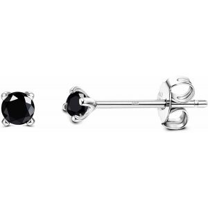 Chenquansarl-Boucles D'oreilles En Argent Sterling 925 Avec Zircons Cubiques Pour Femme Homme, Boucles D'oreilles En Forme D'arc-En-Ciel Aurora 2mm Boucles D'oreilles En Plaqué Or, Platine Ou Or Rose - Neuf