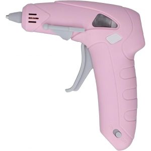 Chenquansarl-Pistolet À Colle C Sans Fil, Pistolet À Colle Électrique Artisanal Rechargeable Avec 30 Bâtons De Colle, Bouche Anti-Brûlure, Petite Taille Pour Les Projets De Voyage À - Neuf