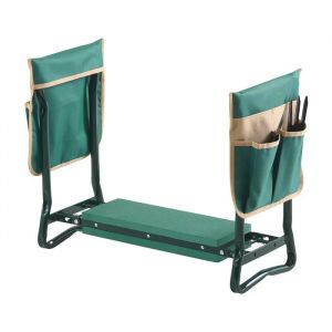 Agenouilloir De Jardin-Duoku-Avec Coussin &Eacute;pais De 15 Cm-Tabouret Pliable Supportant Jusqu'&agrave; 150 Kg - Neuf