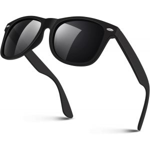 Lunettes De Soleil Polarisées Pour Homme Femme Classique Rétro Lunettes De Conduite Anti-Uv Lunettes De Soleil - Neuf