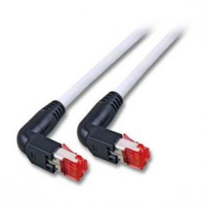 EFB Elektronik RJ45 90&deg;S/STP Cat6 c&acirc;ble de r&eacute;seau Gris 0,5 m Cat7 S/FTP (S-STP) - Neuf