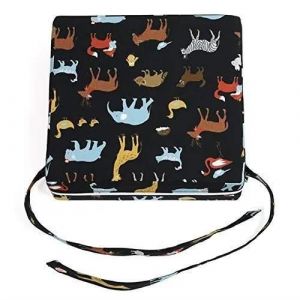 Coussin Réhausseur De Chaise Cuir Pu Bébé Enfants Souple Eponge Confortable Pour Repas Voyage Salle À Manger - Neuf