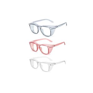 Lot De 3 Lunettes De S&eacute;curit&eacute; Anti-Bu&eacute;e, Protection Contre La Lumi&egrave;re Bleue, La Poussi&egrave;re Et Le Pollen - Neuf
