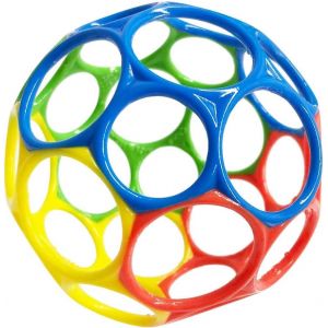 Dww-Oball Classique, balle souple et facile à manipuler, jouet d'activité sensorielle a pour les enfants de tous âges, multicolore - Neuf