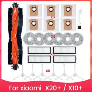 Pi&egrave;ce de rechange pour aspirateur robot X20+ / X10+, brosse lat&eacute;rale principale, chiffon de nettoyage, filtres HEPA, bac &agrave; poussi&egrave;re - Neuf