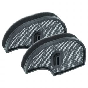 vhbw 2x filtre compatible avec Bosch BGS4USIL73/11, BGS4USITAU/11, BGS4USIL71/11, BGS4USILM1/11 aspirateur - Filtre en mousse noir / gris - Neuf