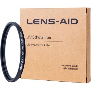 UV Filter 58mm Filtre d'objectif avec Verre Schott B270 Filtre de Protection Ultraviolet avec Nano-rev&ecirc;tement 18x Contre Les Rayures, la, Le Sable Effet Lotus (ol&eacute;ofuge & Hydrofuge) - Neuf