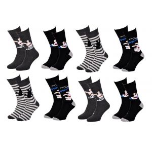 Chaussettes Lapins Crétins Pack De 8 Paires - Neuf