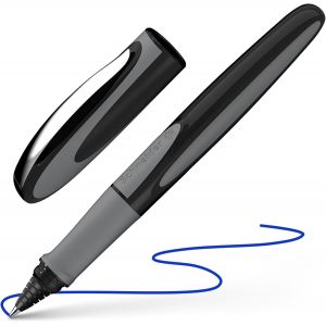 Ray Stylo Roller (Rechargeable Avec Cartouches D'Encre Standard, Convient Aux Droitiers Et Gauchers) 1 Pi&egrave;ce, Onyx - Neuf