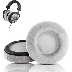 LORANKA-DT770 Pro Coussinets de Remplacement compatibles avec Les Casques Beyerdynamic DT 990 Pro DT 770 DT990 DT770 Pro (Tissu Doux/Mousse de Haute qualit&eacute;) - Neuf