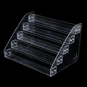 Presentoir En Plastique Transparent Pour Vernis A Ongles, Support De Rangement Pour Pinceaux De Maquillage Et Cosmetiques - Neuf