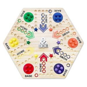 Jeu D'&eacute;checs En Bois, Jeu D'agacement En Marbre, Jeu D'int&eacute;rieur Pour Hommes, Divertissement Parents-Enfants - Neuf