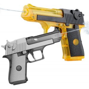 Kal-Pistolet A Eau Enfant,2 Pi&egrave;ces Mini Pistolets &Agrave; Eau,Pistolet &Agrave; Eau Puissant Pour Enfants,Pistolet &Agrave; Eau En Plastique Pour Enfants,Pistolets &Agrave; Eau Pour Enfant,Pour La Piscine Ext&eacute;rieure Et La Plag - Neuf
