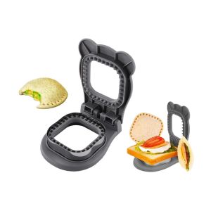 2 Pi&egrave;ces En Acier Inoxydable Pour D&eacute;couper Et Sceller Les Sandwichs, Id&eacute;al Pour Les Croque-Monsieur. - Neuf