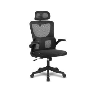 Chaise de Bureau Ergonomique Offy Lyma Noire - Neuf